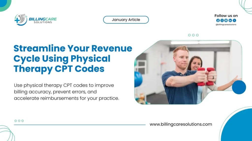Physical Therapy CPT Codes