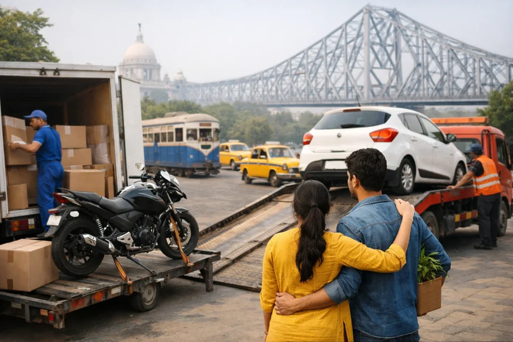 Kolkata's First-Time Home Shifting Woes- Bike and Car Transport Tips