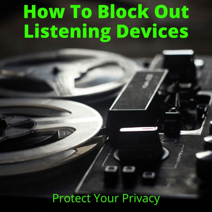 block listening devices