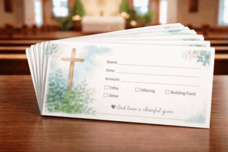 Chruch Offering Envelopes