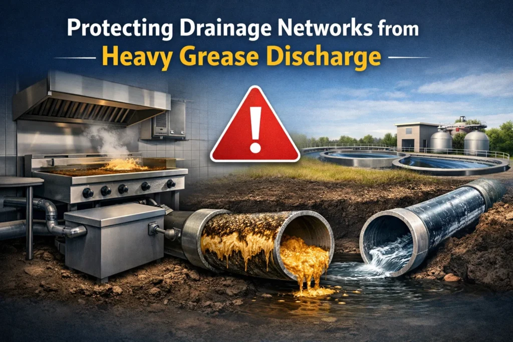 Protecting Drainage Networks from Heavy Grease Discharge