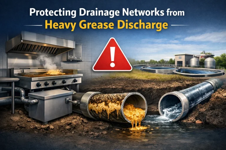 Protecting Drainage Networks from Heavy Grease Discharge