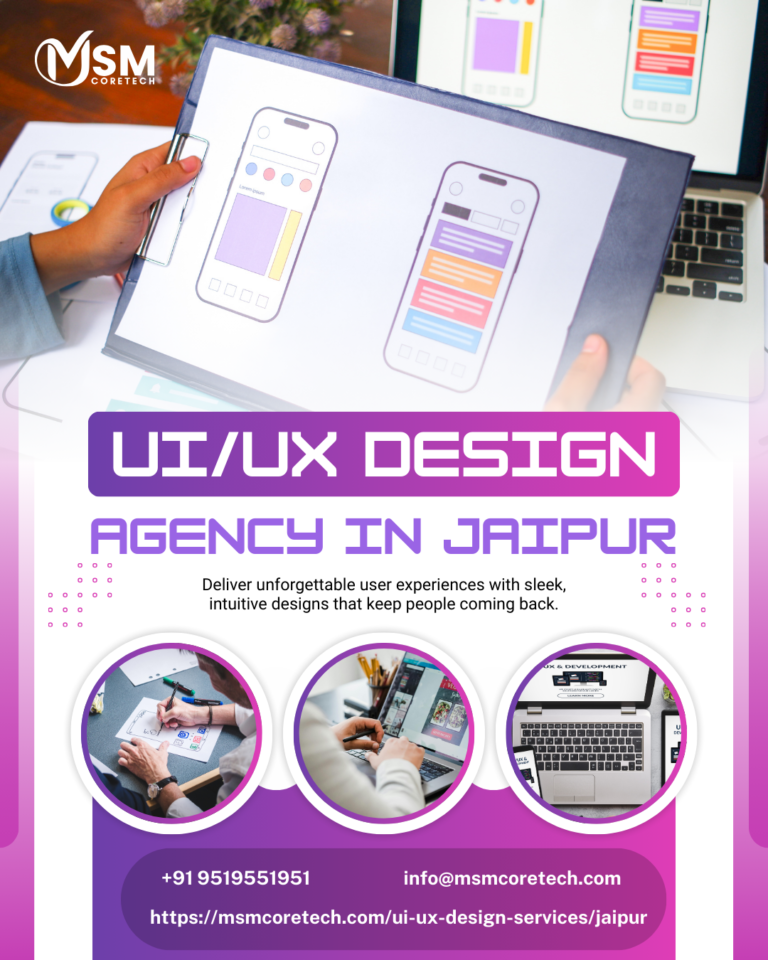 UI UX firm located in Jaipur