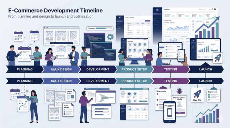 How Long Does It Take to Develop an E-commerce Site