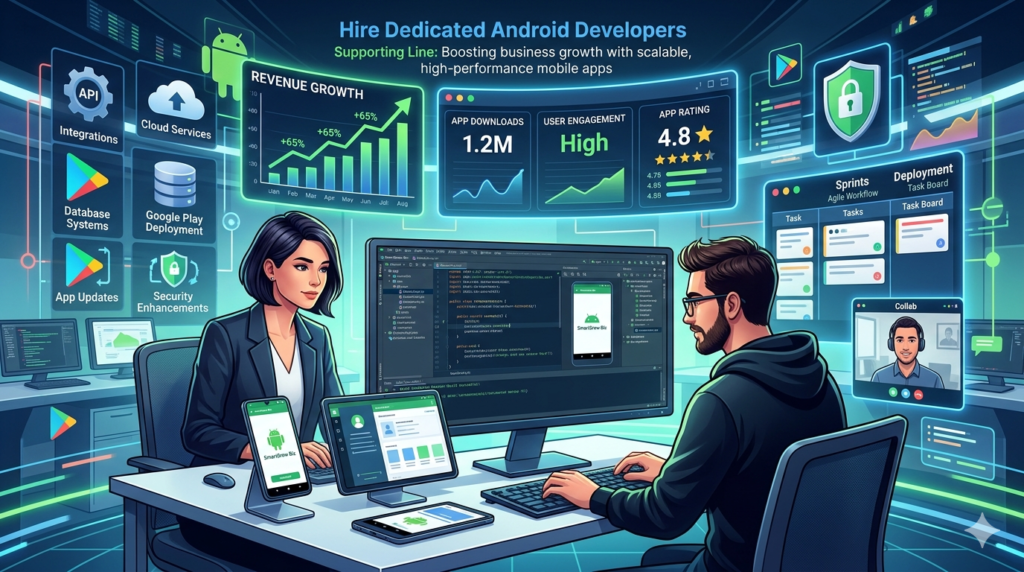 Why You Should Hire Dedicated Android Developer for Business Growth
