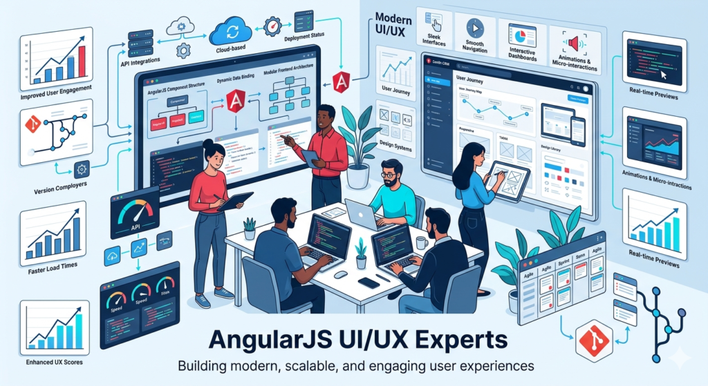 Leading AngularJS Development Agency for Modern UI/UX