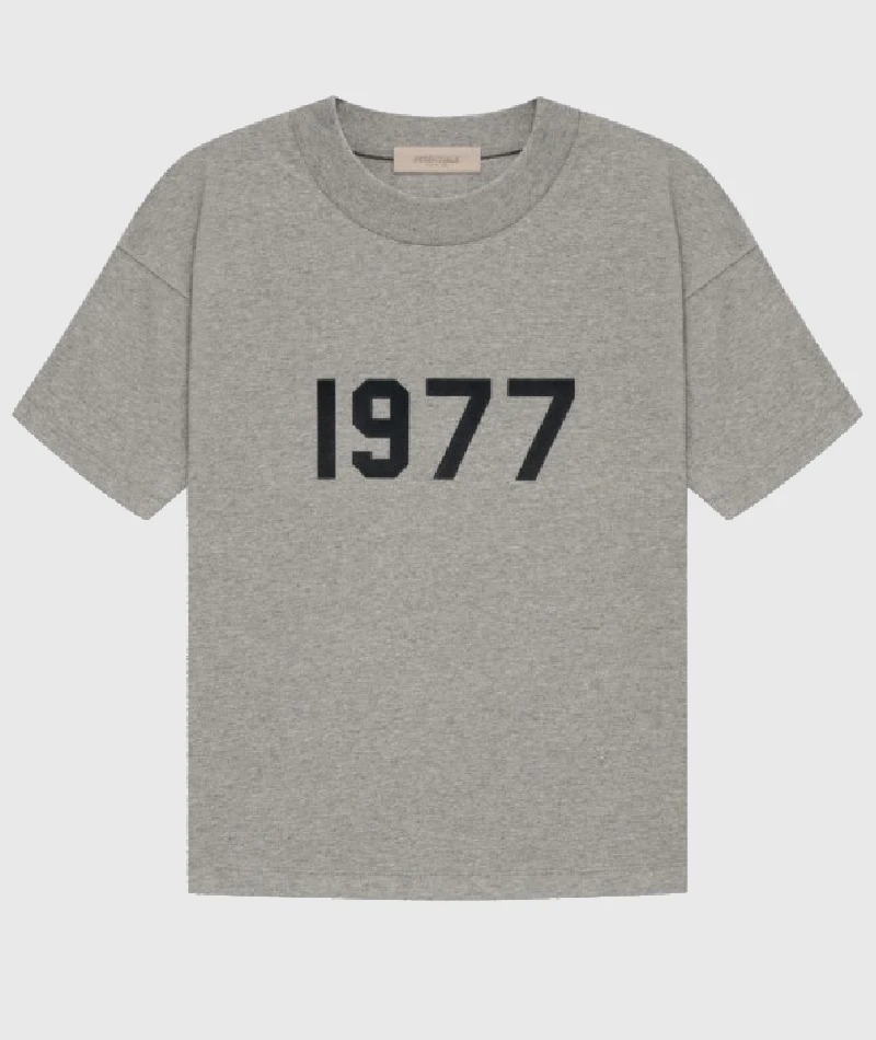 Essentials-1997-Gray-Cotton-Shir