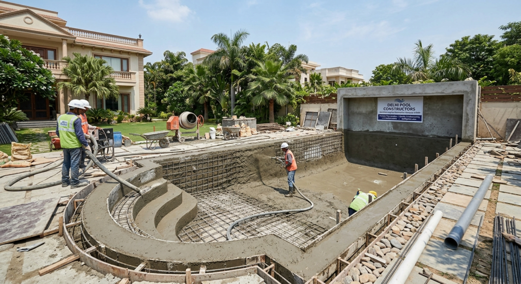 Best Swimming Pool Construction Company in Delhi