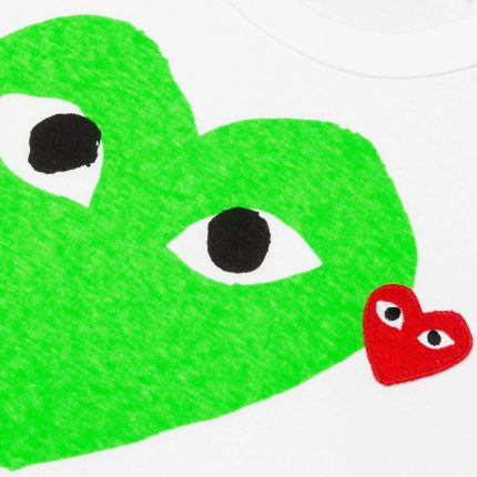 CDG-Play-Red-Emblem-Heart-T-Shirt-White-Green1-430x430