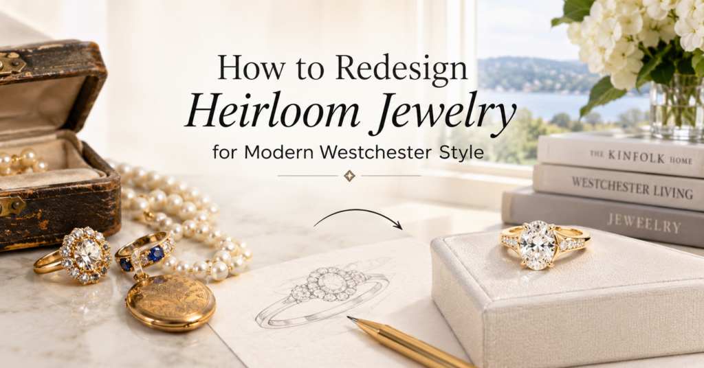 Redesign Heirloom Jewelry for Modern Westchester Style