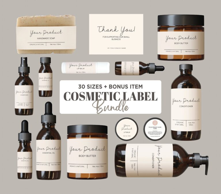 Custom Cosmetic Labels